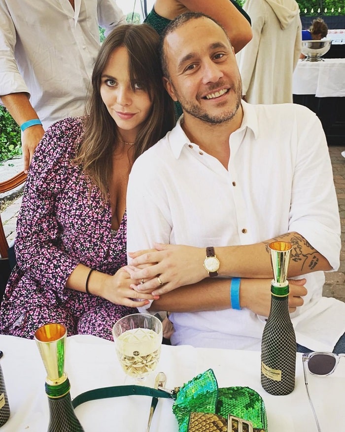 EIja and Zeke on their engagement day.